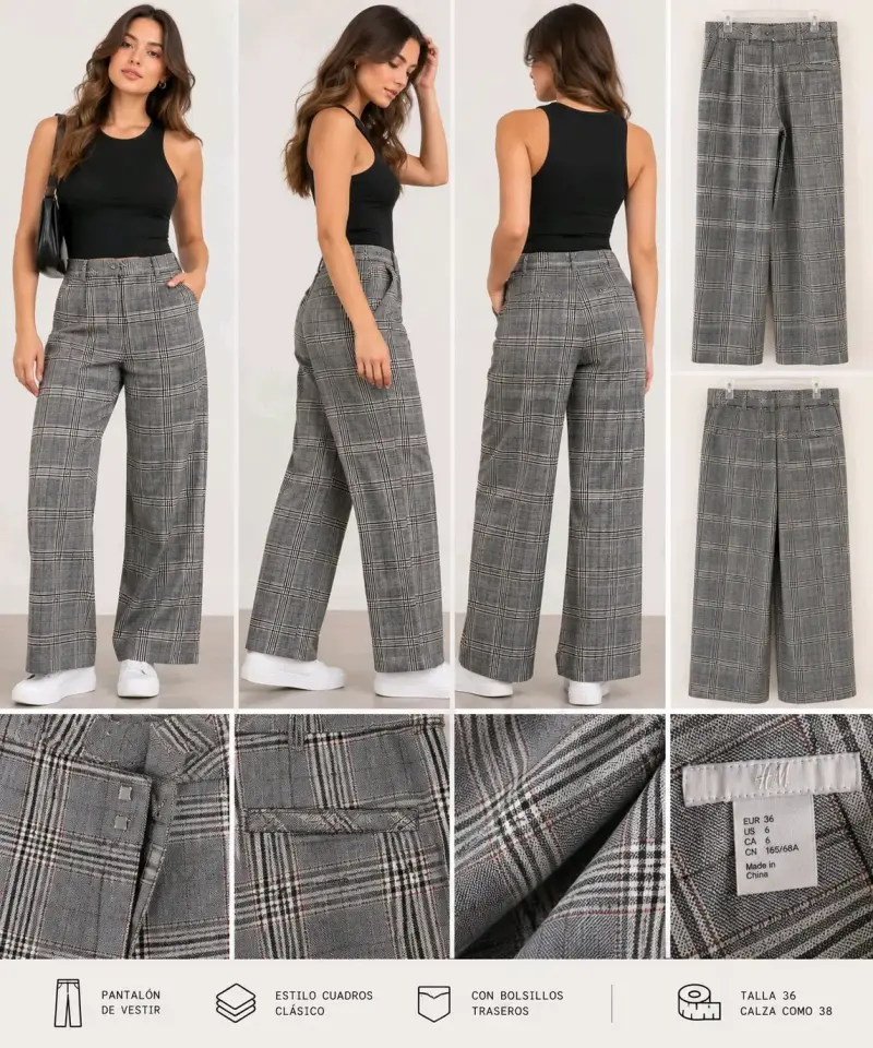 Super pack de pantalones formales de mujer. - 5