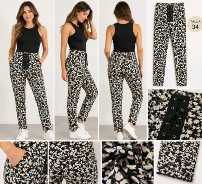 Super pack de pantalones formales de mujer. - miniatura 6