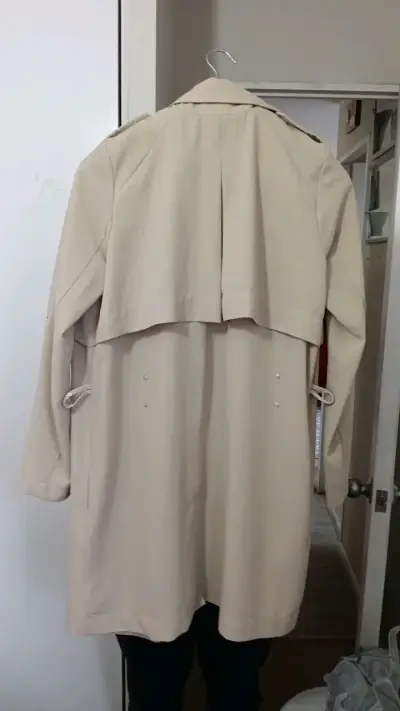 Abrigo beige para mujer marca Mark - miniatura 2