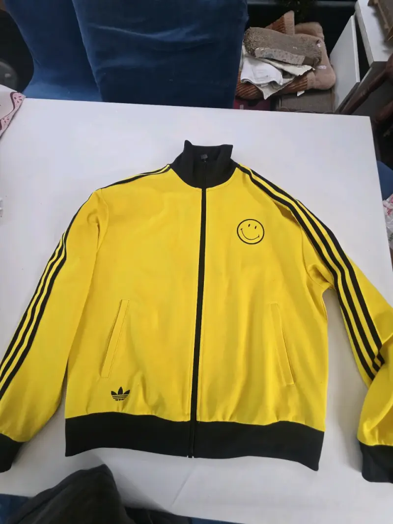 Chaqueta deportiva amarilla Adidas Smiley Originals - 2