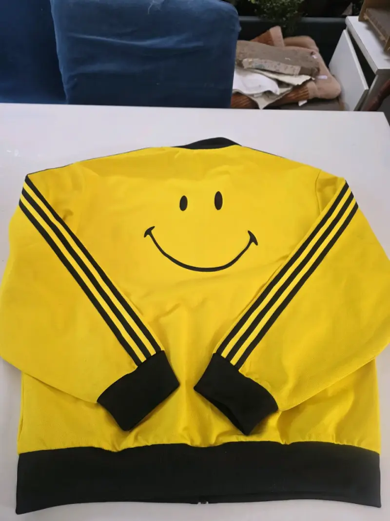 Chaqueta deportiva amarilla Adidas Smiley Originals - 6