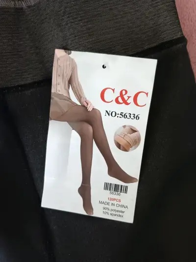 CALZA EFECTO PIEL marca  C&C para mujer - miniatura 2