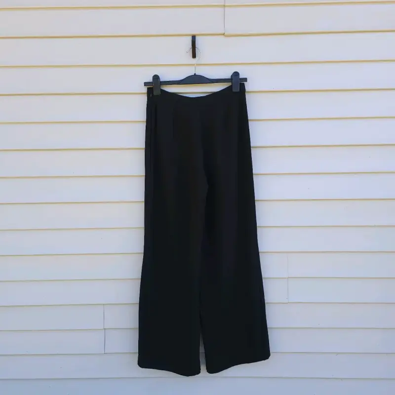 Pantalones anchos negros Lauren Ralph Lauren - 3