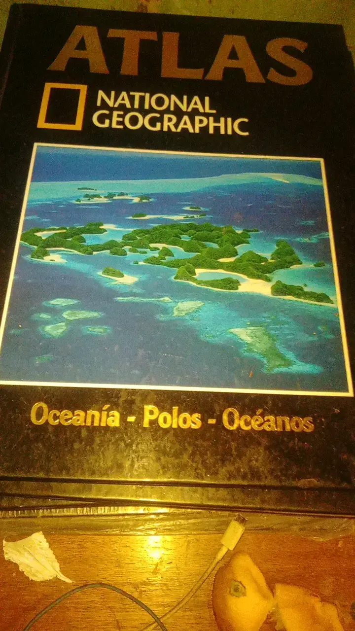 Atlas National Geographic Oceanía Polos Océanos