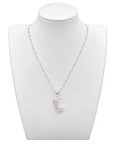 Set de joyería con collar y aros de cristal verde - miniatura 4