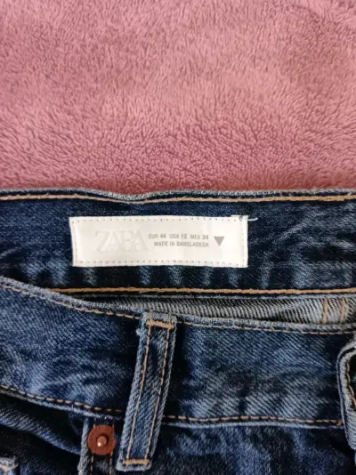 Jeans de mezclilla Zara para mujer - miniatura 2
