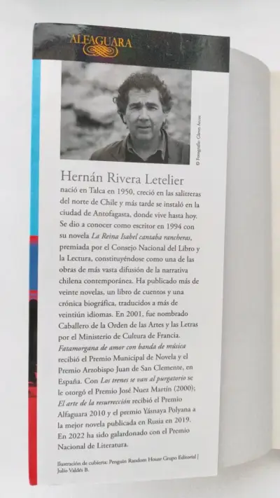 Libro Santa María de las flores negras de Hernán Rivera Letelier - miniatura 2