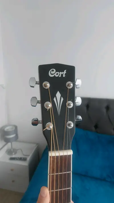 Guitarra acústica Cort GA5F NAT con funda - miniatura 3