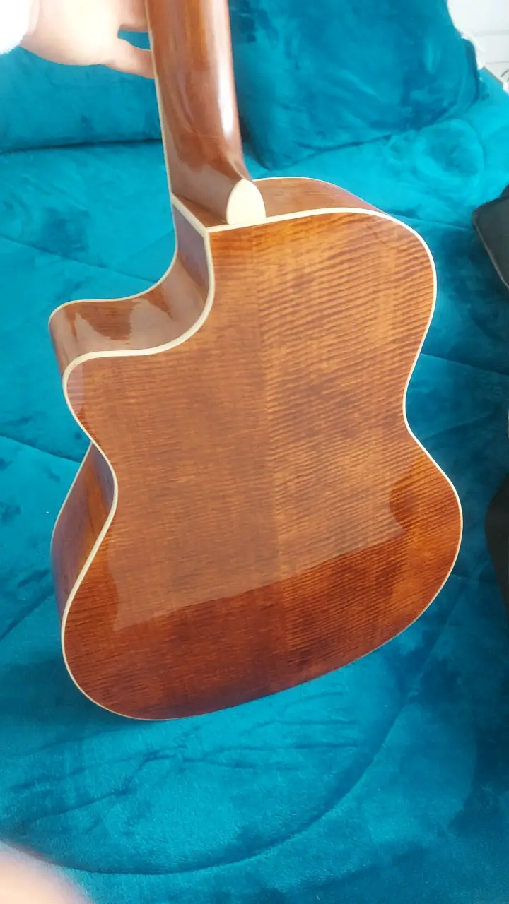Guitarra acústica Cort GA5F NAT con funda - 4