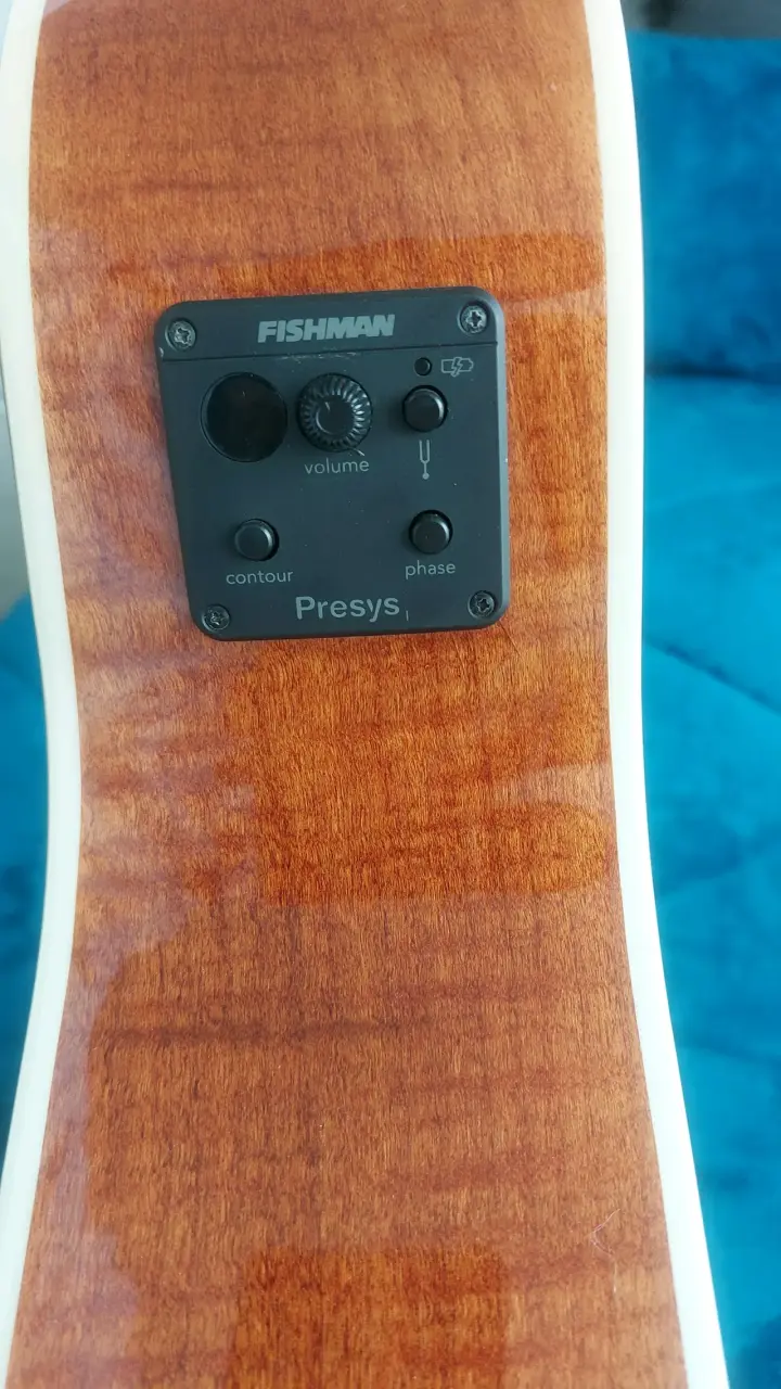 Guitarra acústica Cort GA5F NAT con funda - 5