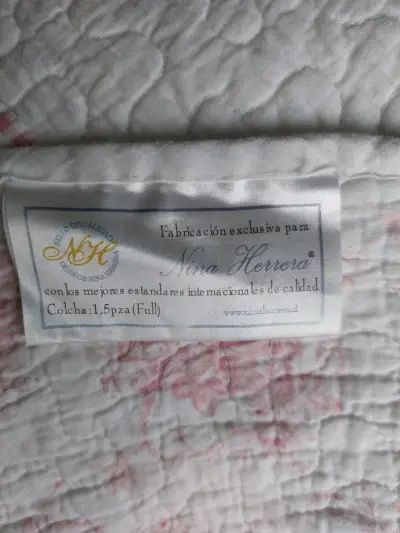 Colcha de cama con diseño floral reversible - miniatura 5