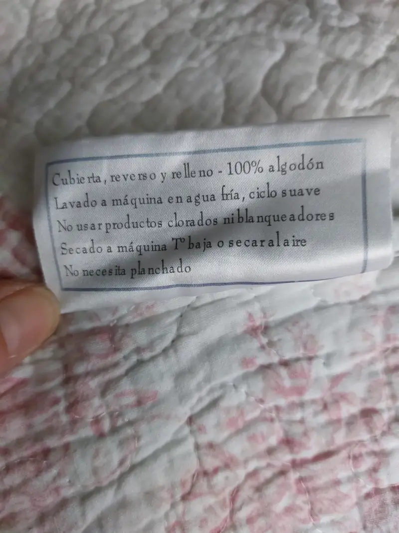 Colcha de cama con diseño floral reversible - 6