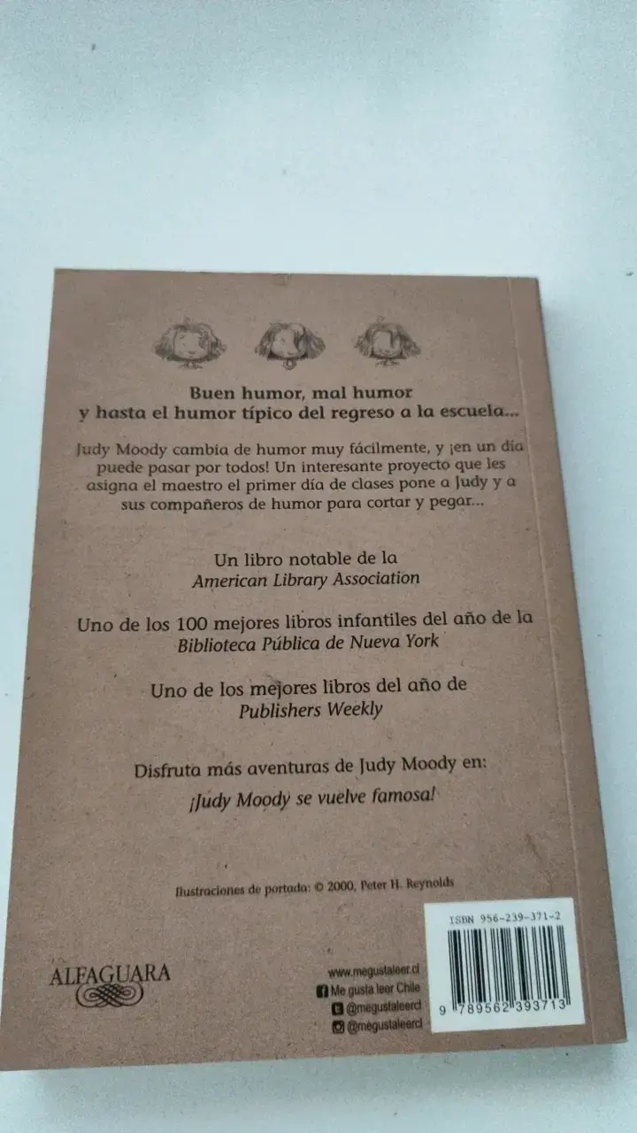 Libro Judy Moody Está De Mal Humor - 4