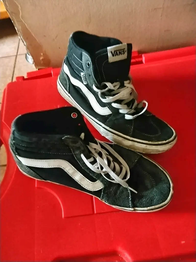 Zapatillas Vans negras de caña alta - 3
