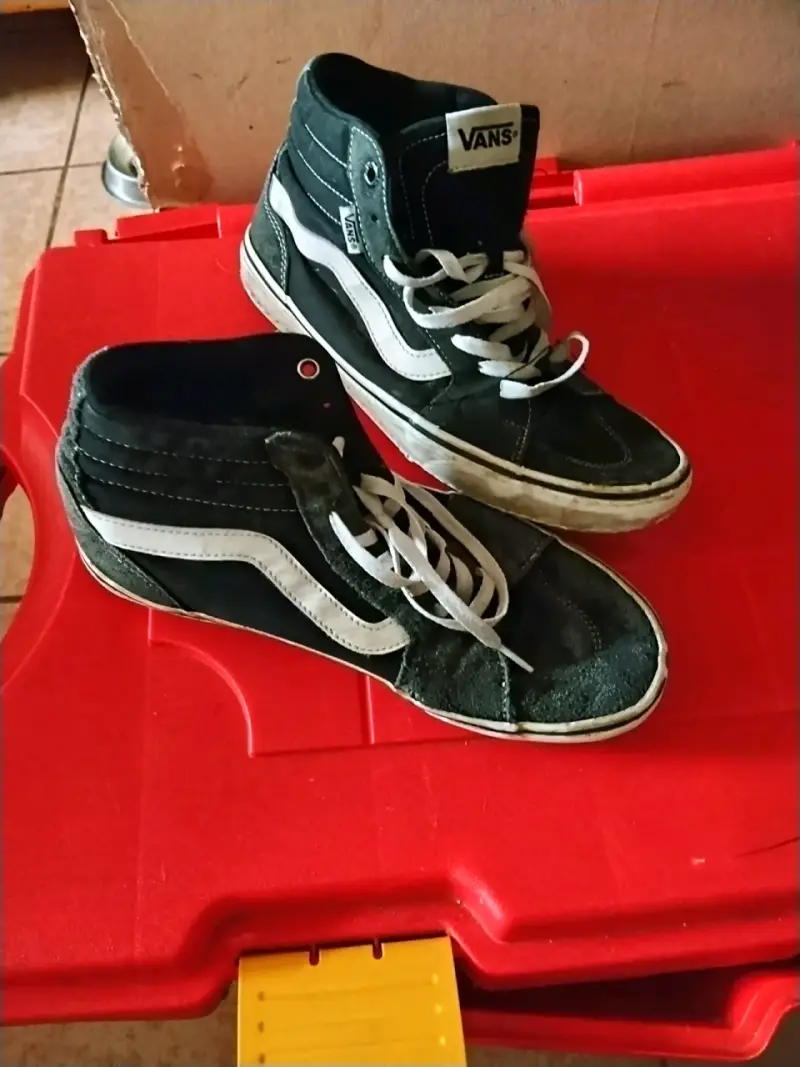 Zapatillas Vans negras de caña alta - 4