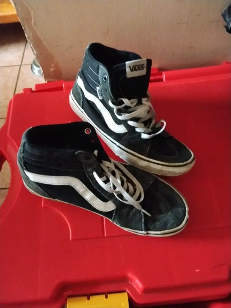 Zapatillas Vans negras de caña alta - 5