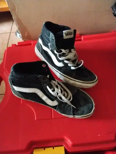 Zapatillas Vans negras de caña alta - miniatura 5