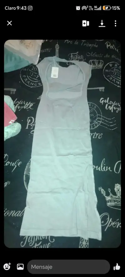Vestidos largos de colores variados para mujer - miniatura 2