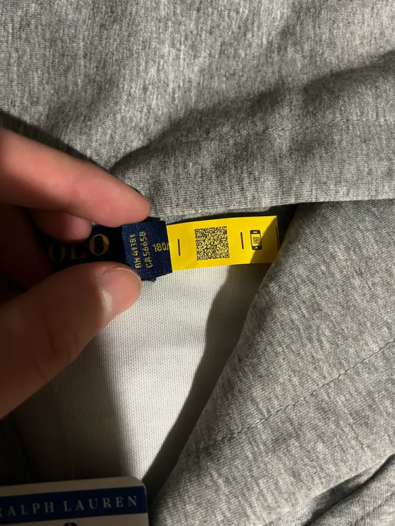 Polerón con capucha gris Polo Ralph Lauren talla L - 3