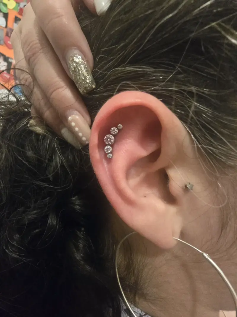 Piercing titanio