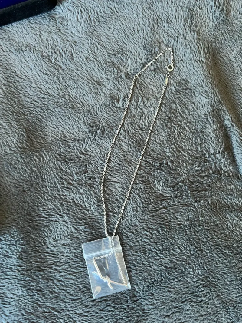 Collar de plata Tiffany & Co en caja original - 3