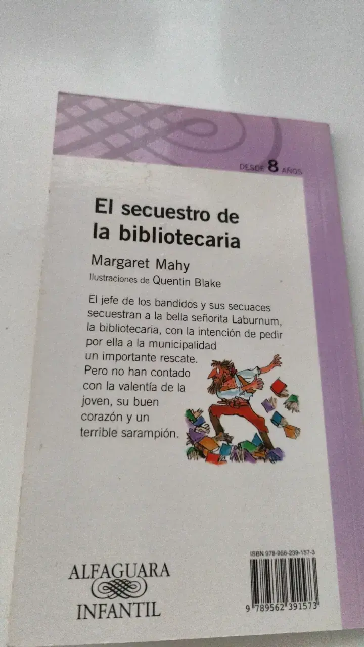 Libro infantil 'El secuestro de la bibliotecaria' de Margaret Mahy - 3
