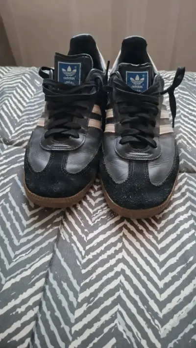 Zapatillas Adidas Samba negras clásicas - miniatura 1