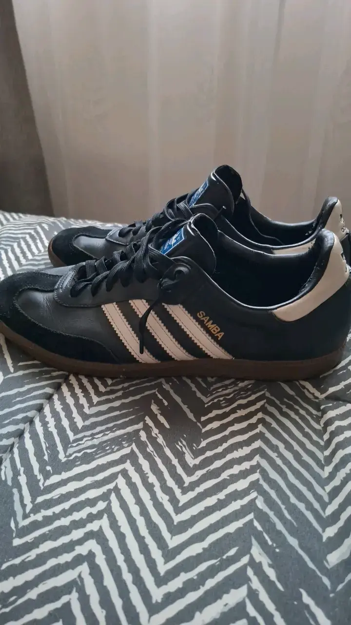 Zapatillas Adidas Samba negras clásicas - 2