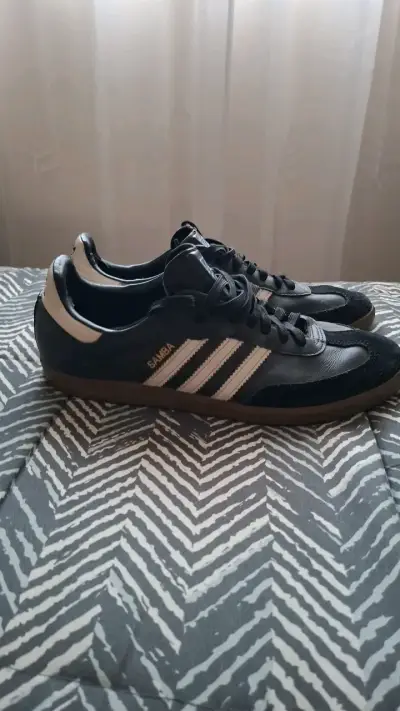 Zapatillas Adidas Samba negras clásicas - miniatura 4