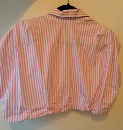 Blusa a rayas rosadas Studio F talla S - miniatura 2