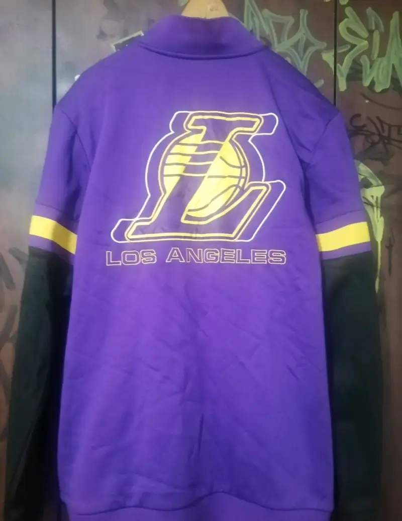 Chaqueta NBA Los Angeles Lakers morada - 2