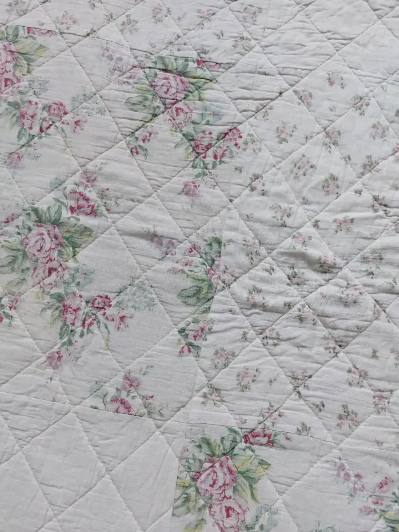 Colcha de cama con diseño floral - 2