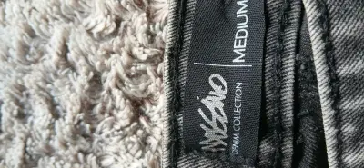 Falda Shorts de mezclilla gris Mossimotalla M - miniatura 1