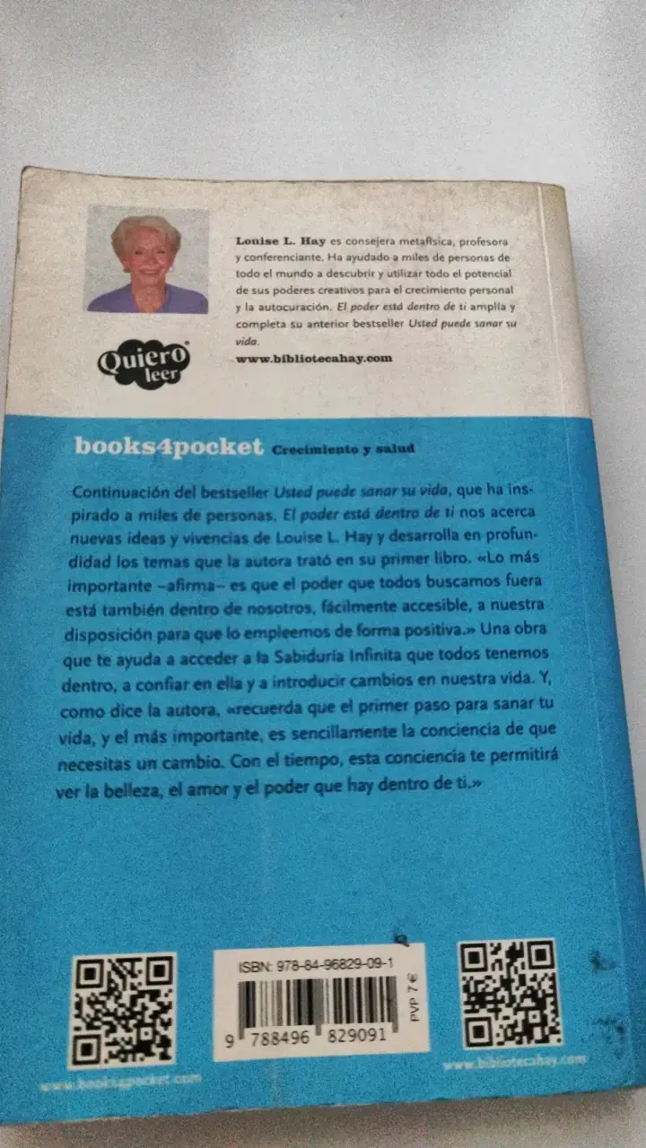 Libro El Poder Está Dentro De Ti de Louise L. Hay - 3