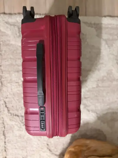 Maleta de viaje roja con ruedas Kippi - miniatura 5