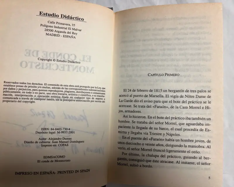 El Conde De Montecristo (Resumida) de A. Dumas - 4
