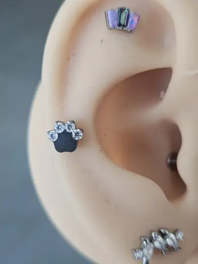 Piercing titanio NUEVO - miniatura 2