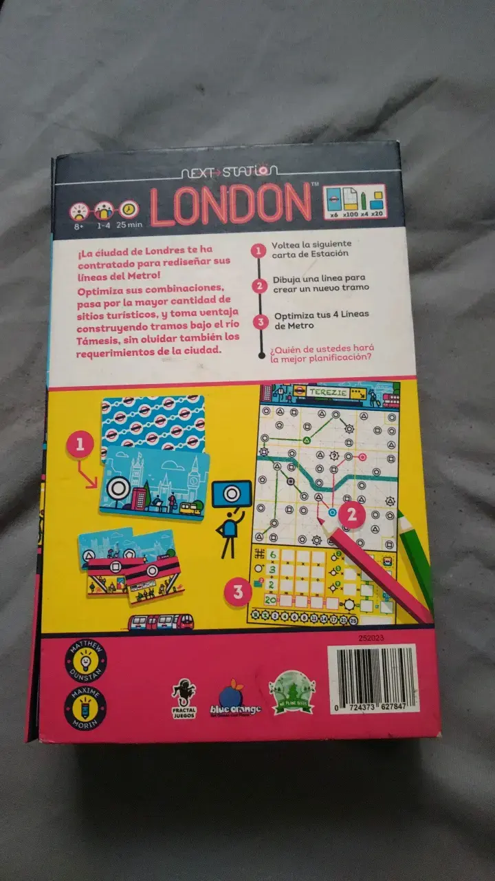 Juego de mesa Next Station London para 1-4 jugadores - 2
