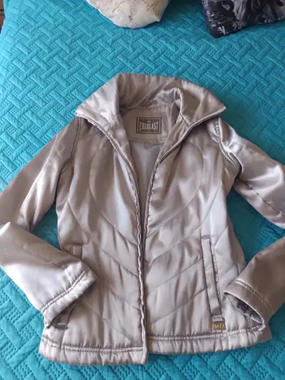 Chaqueta Everlast plateada para mujer - miniatura 1