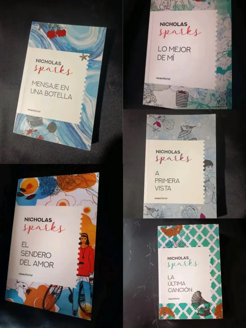Colección de libros de Nicholas Sparks - 1