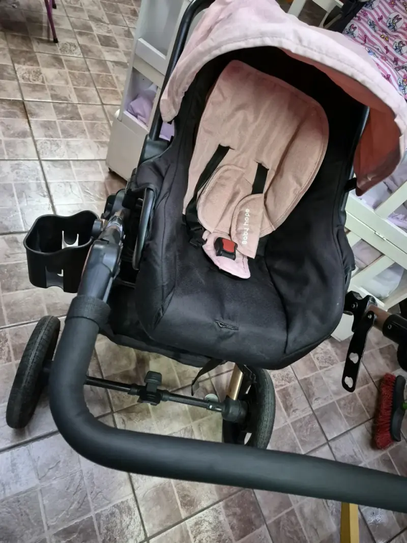Coche de bebé con diseño Minnie Mouse y accesorios - 6