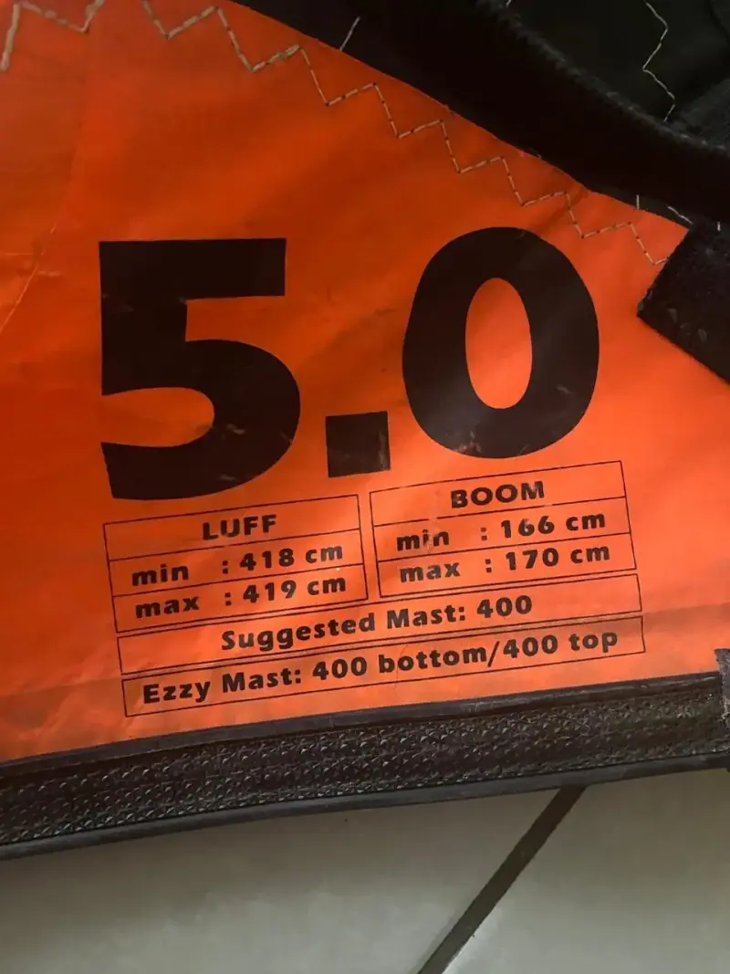 Vela de Windsurf Ezzy Sails Limited Panther 5.0 - 4