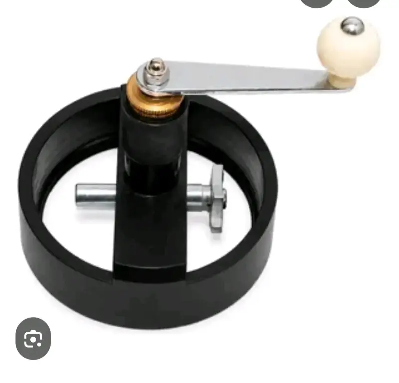 Trowuel de círculos dimensionable con manivela - 1