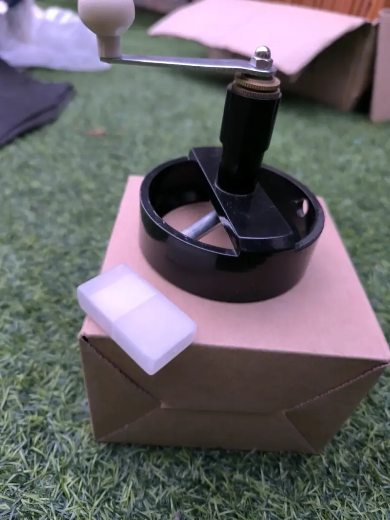 Trowuel de círculos dimensionable con manivela - 5