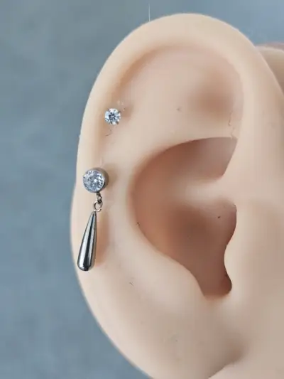 Piercing titanio NUEVO - miniatura 2