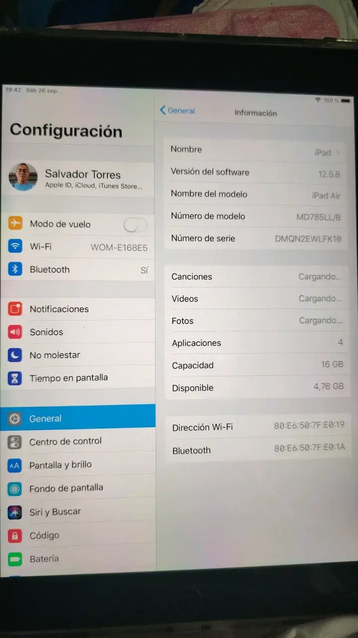 iPad Air 16GB en buen estado - 1