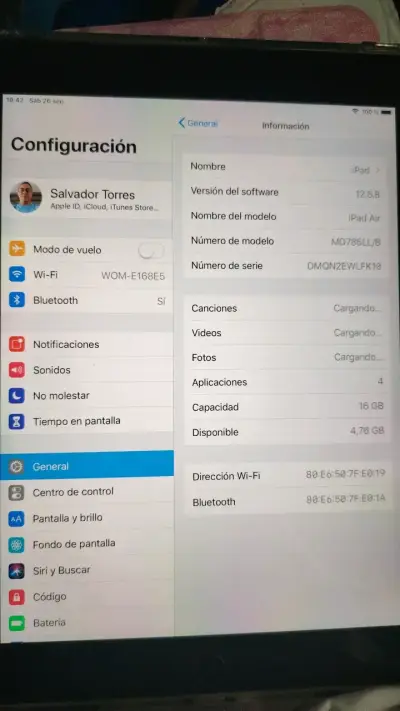 iPad Air 16GB en buen estado - miniatura 1