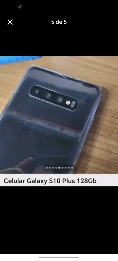 Samsung Galaxy S10 Plus 128GB en buen estado - miniatura 4