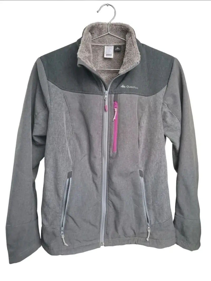 Parka gris Decathlon para mujer - 2