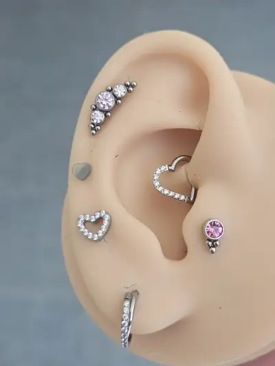 Piercing titanio NUEVO - miniatura 1